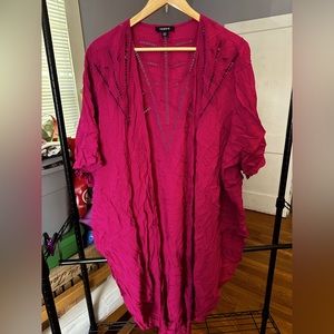 Lightweight tunic with beautiful geometric print | 3x | torrid